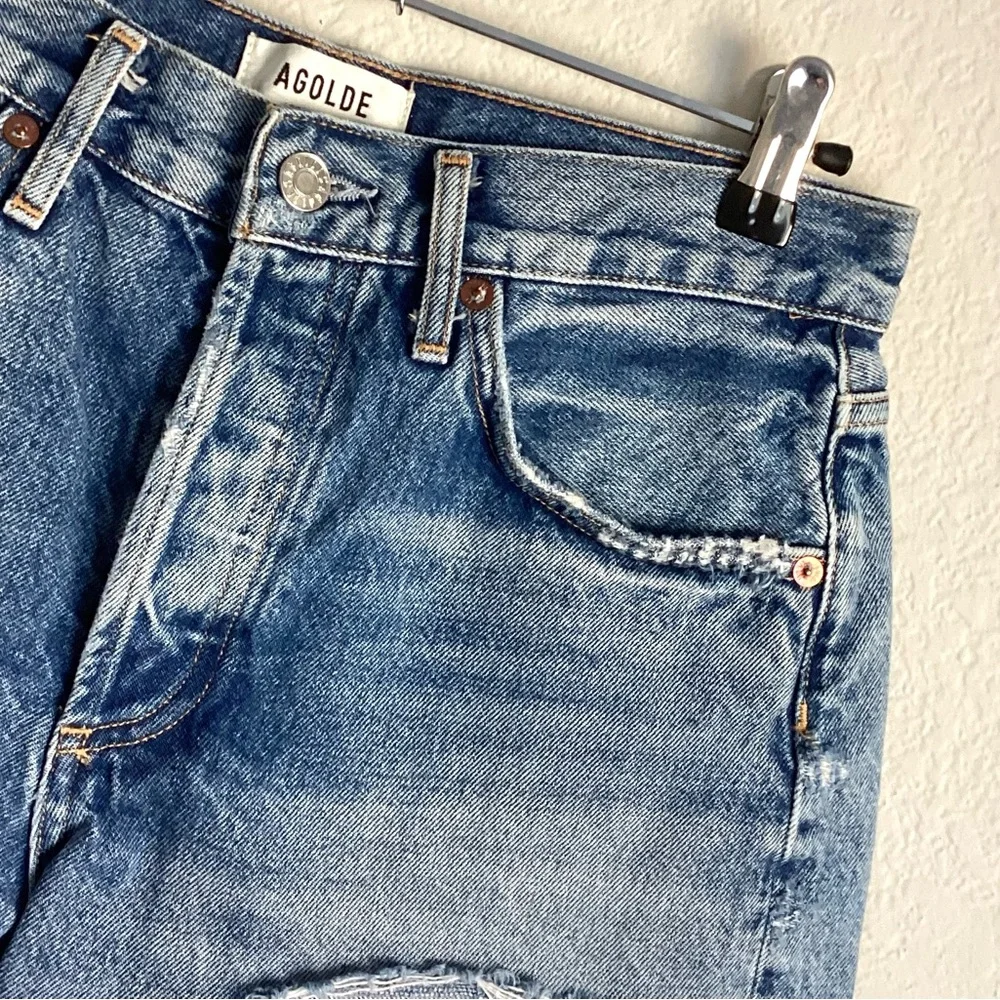 \Agolde\ Parker Vintage Cut Off Short (Organic Cotton)